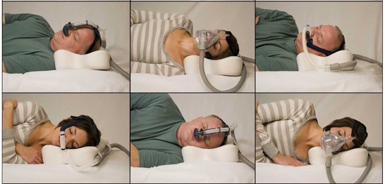 sleep apnea pillow positions