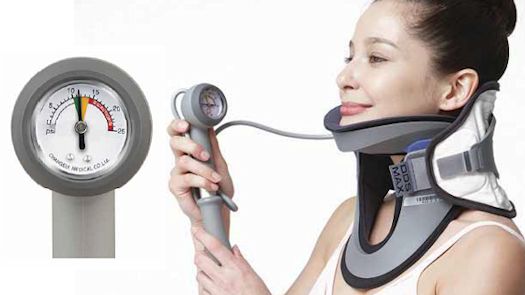 Cervical Traction Collar - Multi-Positional Home Cervical Traction Unit