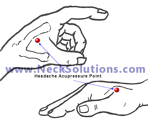 Headache Pressure Point