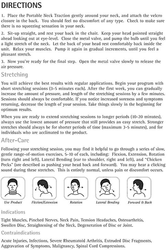 Cervical Traction Neck Brace Offers Neck Pain Relief