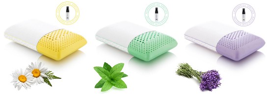 aromatherapy memory foam pillows