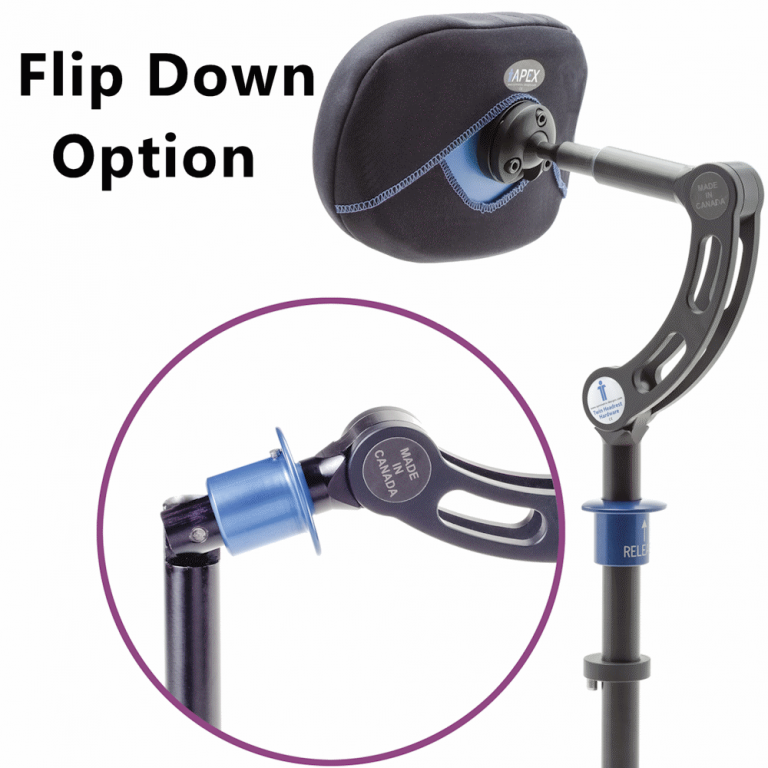 Headrest Hardware Wheelchair Headrest Mounting