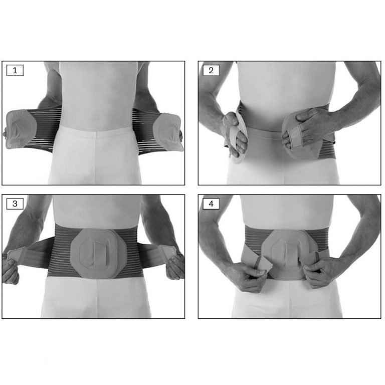 Elastic Back Brace Anatomical Designed & Engineered