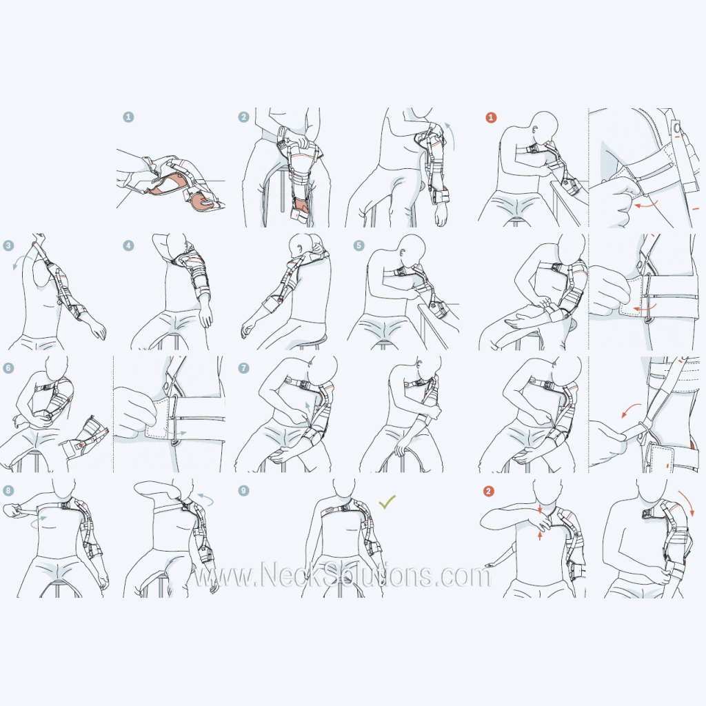 Shoulder Stabilizer Brace Shoulder Rehabilitation Support