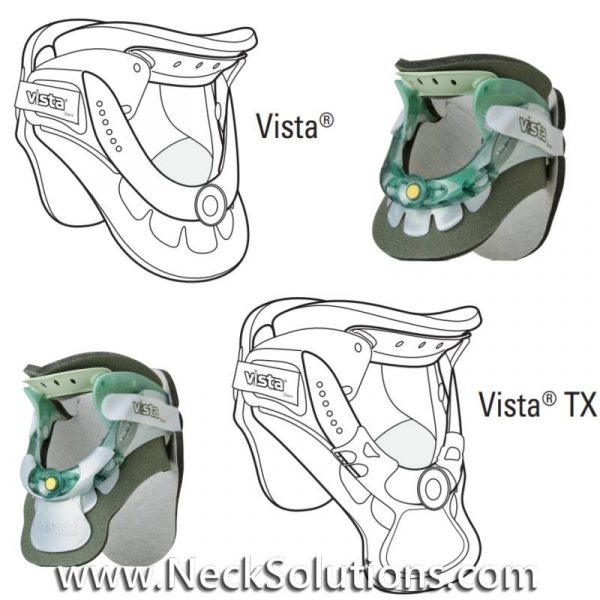 Aspen Vista Cervical Collar Set With Replacement Pads (984002) For Sale Online E