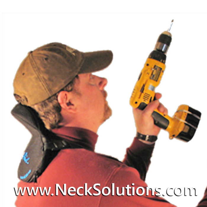 NeckAid Neck Support Ergonomic Device For Overhead Work