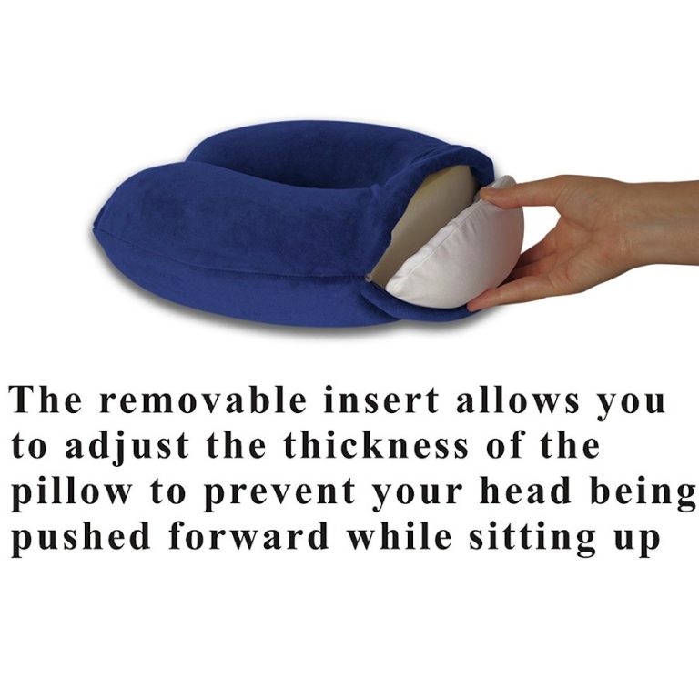 Memory Foam Travel Pillow Adjustable Support & Comfort