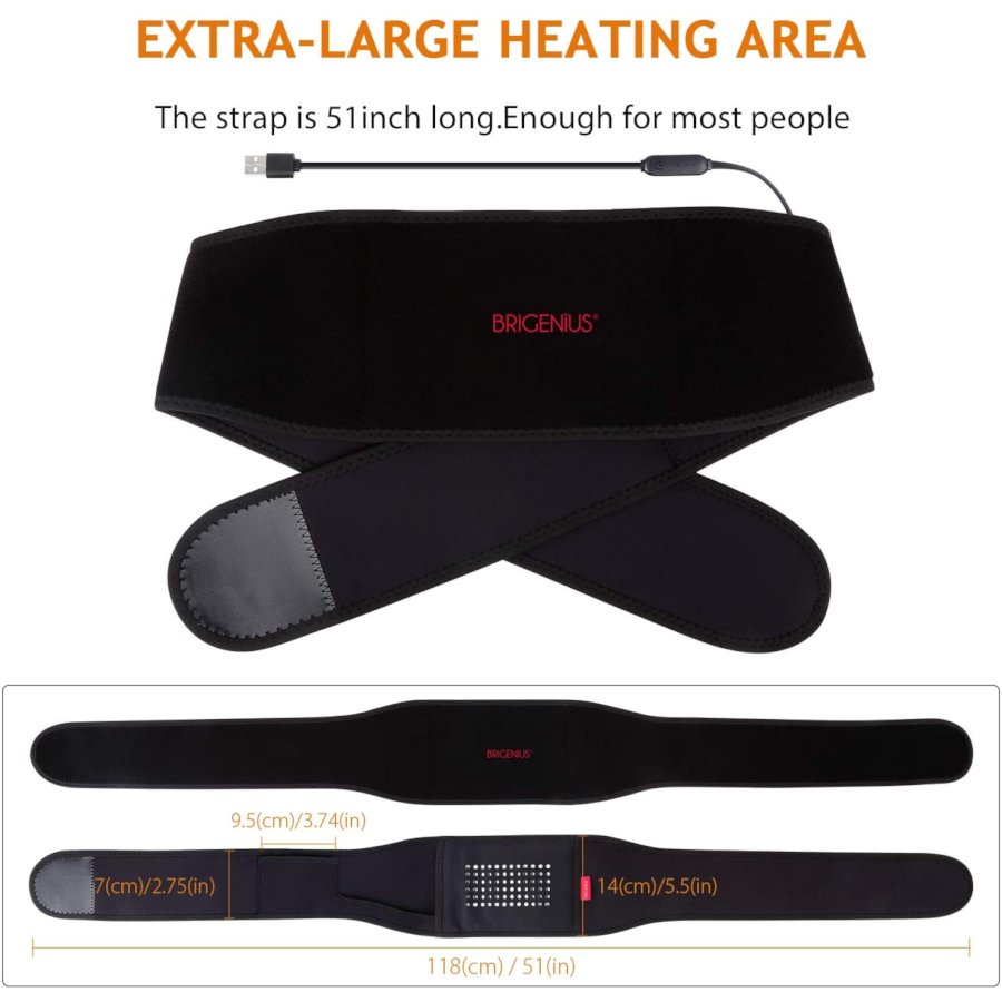 Infrared Back Wrap Deep Lumbar Spine Therapy