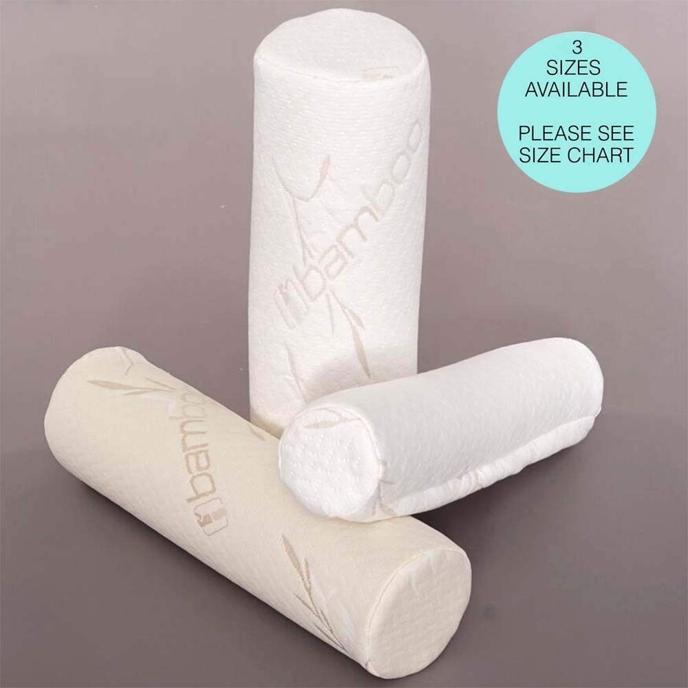 Memory Foam Neck Roll Pillow