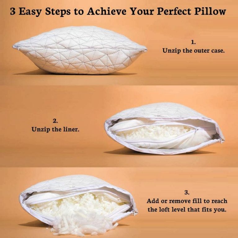 Adjustable Memory Foam Pillow Any Sleeping Position