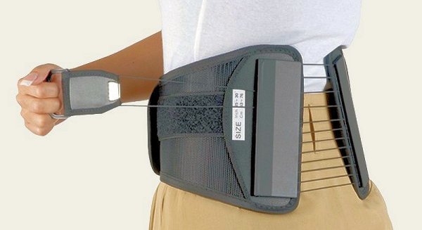 mechanical back support belt